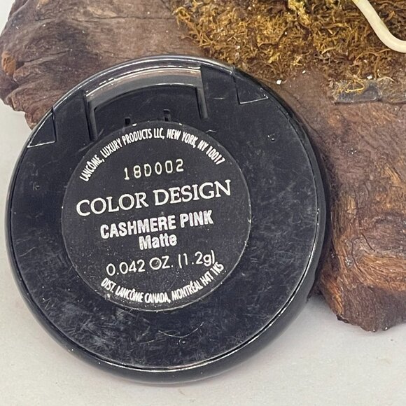 Lancome Color Design Eyeshadow - Cashmere Pink (Matte) - .042 oz Full Size -New* - Picture 5 of 5